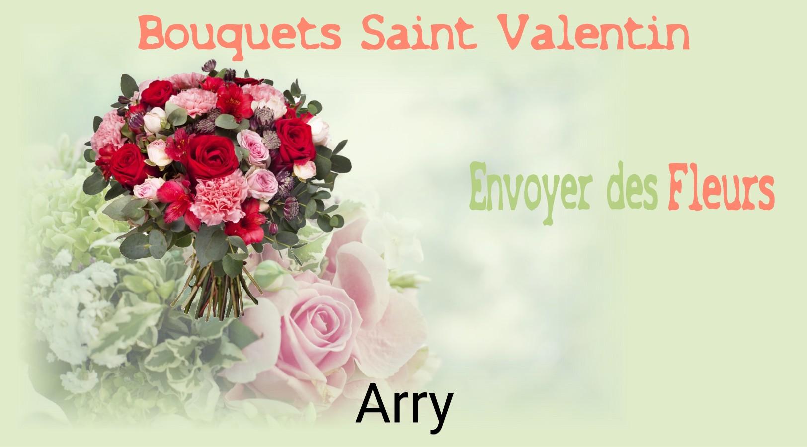 Roses de Saint-Valentin livrées à Arry